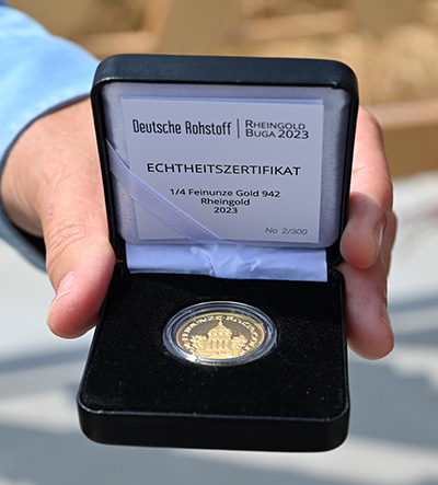 BUGA Medaille in Box 2