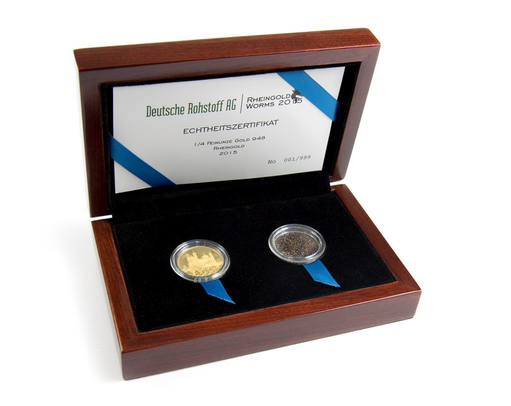 Rheingoldmedaille 2015 – Box offen